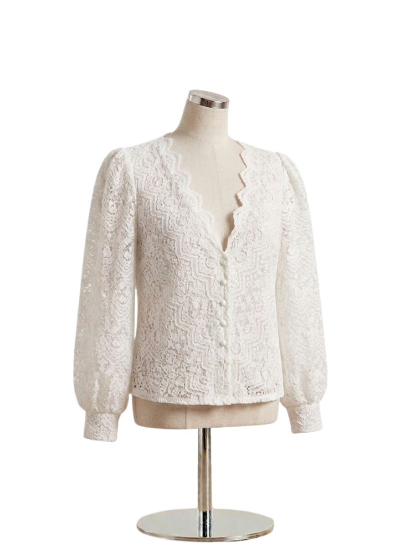 Blusa Lace & Bloom