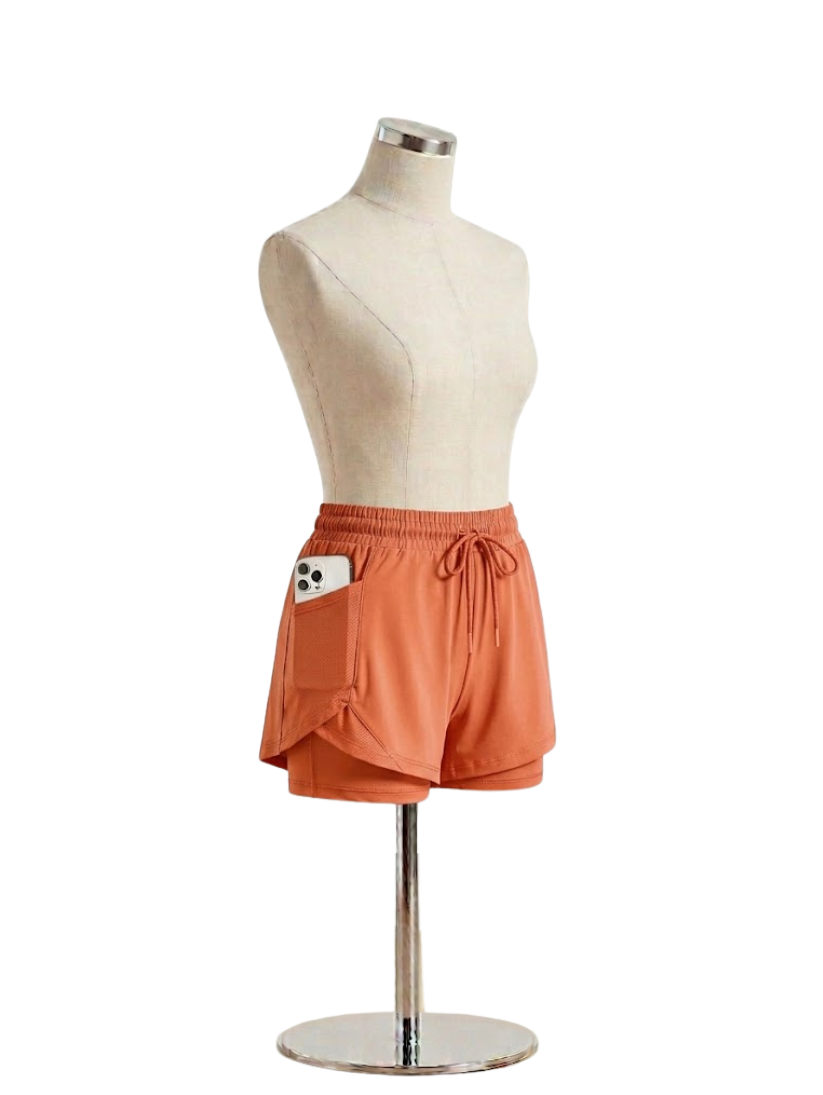 Shorts Deportivos Twin-Fit