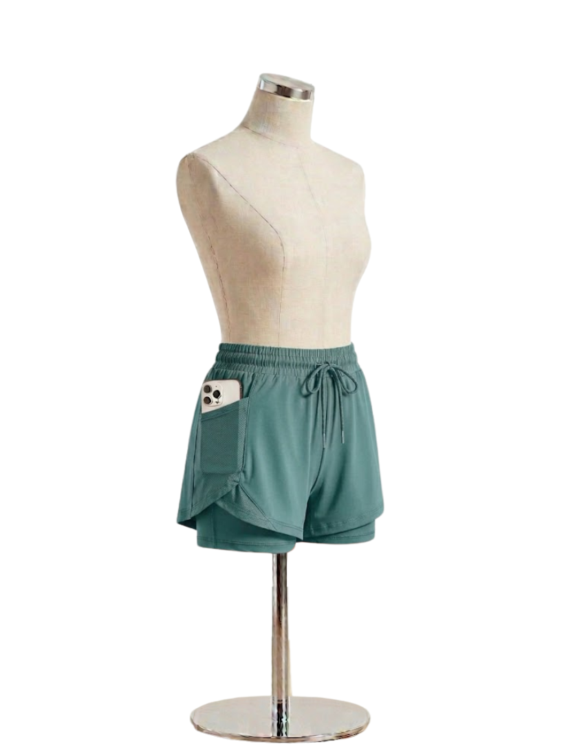Shorts Deportivos Twin-Fit