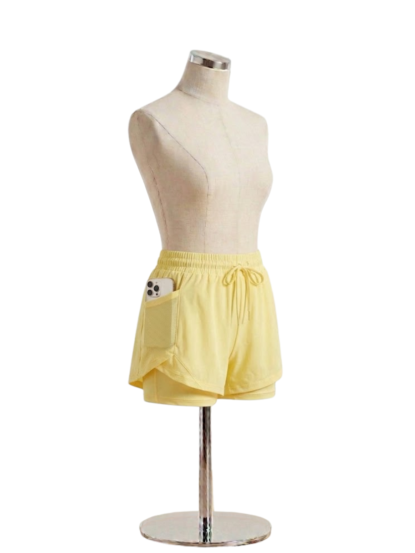 Shorts Deportivos Twin-Fit