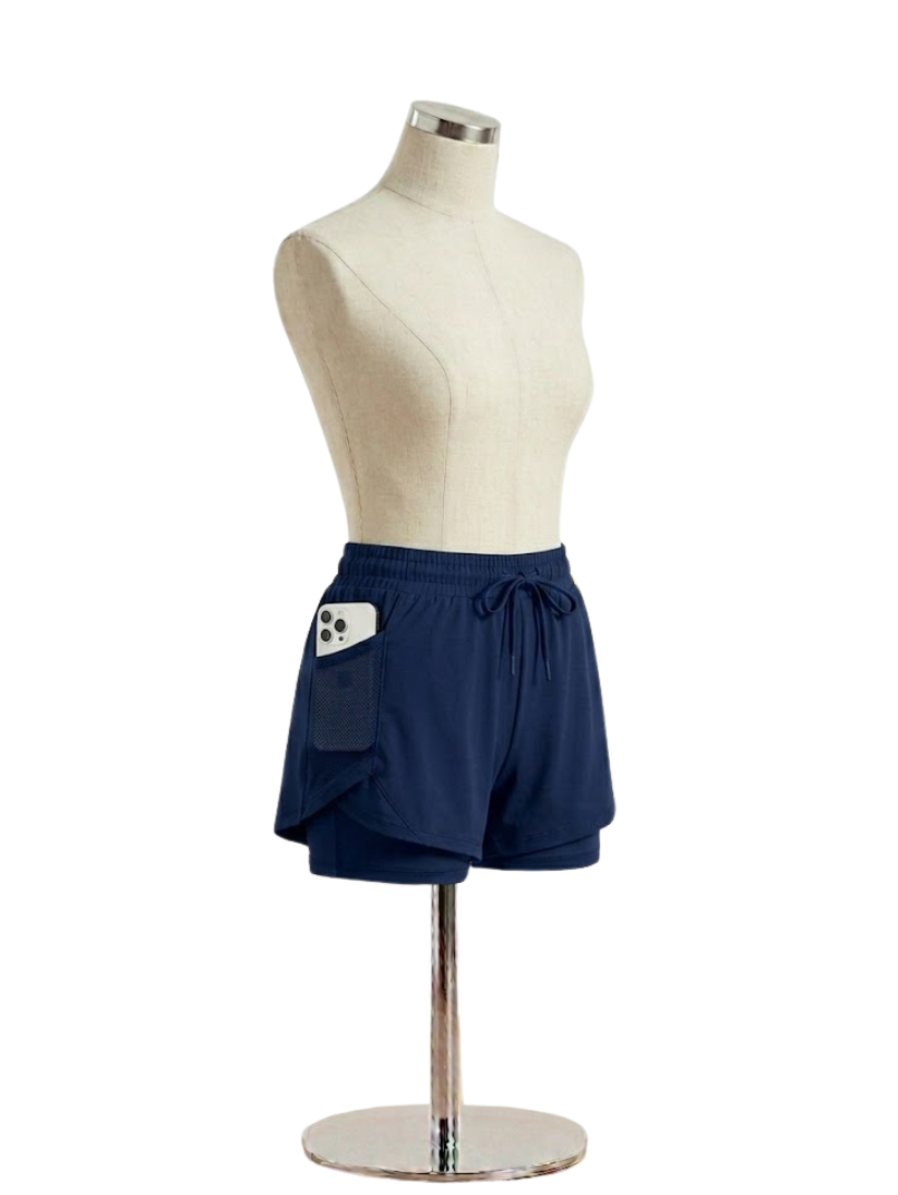 Shorts Deportivos Twin-Fit