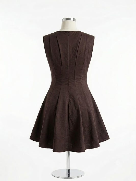 Vestido Mini Silueta en A